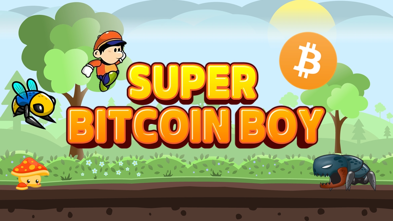 Super Bitcoin Boy Cover